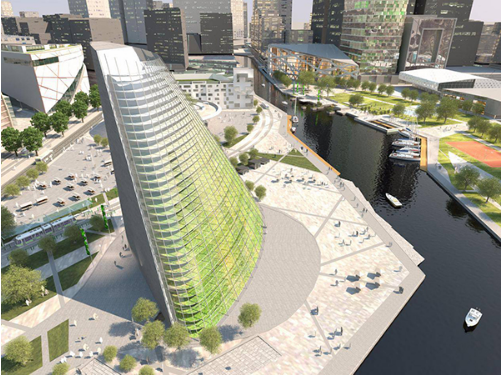 借力LED，瑞典(dian)16層高(gao)“植物大廈”年(nian)産量估達55